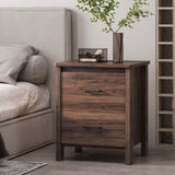 Christopher Knight Home® - Noble House - Olimont Contemporary 2 Drawer Nightstand