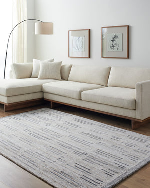 Surya Berna Vibrant 2' X 3' Handmade Area Rug - Soft Recycled Pet Yarn, Perfect For Living Room & Bedroom Light Gray Recycled Pet Yarn Bna2300-23