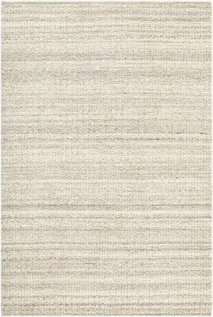 Livabliss Bern Handwoven Wool Accent Rug Bohemian Global Pattern for Entryway or Bedroom Light Gray, Sto 8' x 10' BNB2302-810