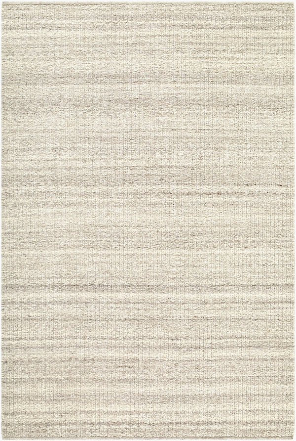 Livabliss Bern Handwoven Wool Accent Rug Bohemian Global Pattern for Entryway or Bedroom Light Gray, Sto 8' x 10' BNB2302-810
