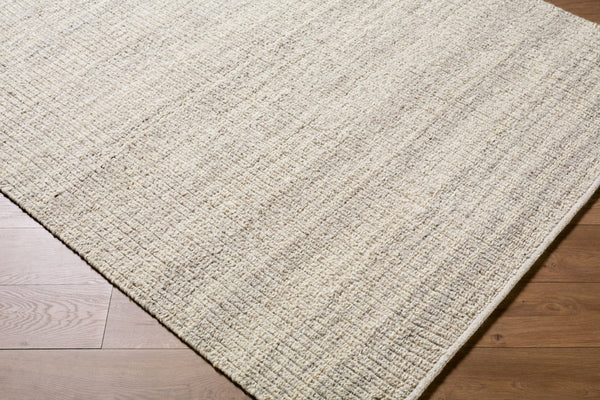 Livabliss Bern Handwoven Wool Accent Rug Bohemian Global Pattern for Entryway or Bedroom Light Gray, Sto 8' x 10' BNB2302-810