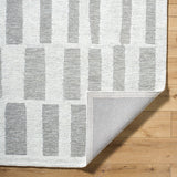 Bianca BNC-2303 9' x 12' Handmade Rug BNC2303-912  Light Silver, Off-White, Silver, Slate Surya