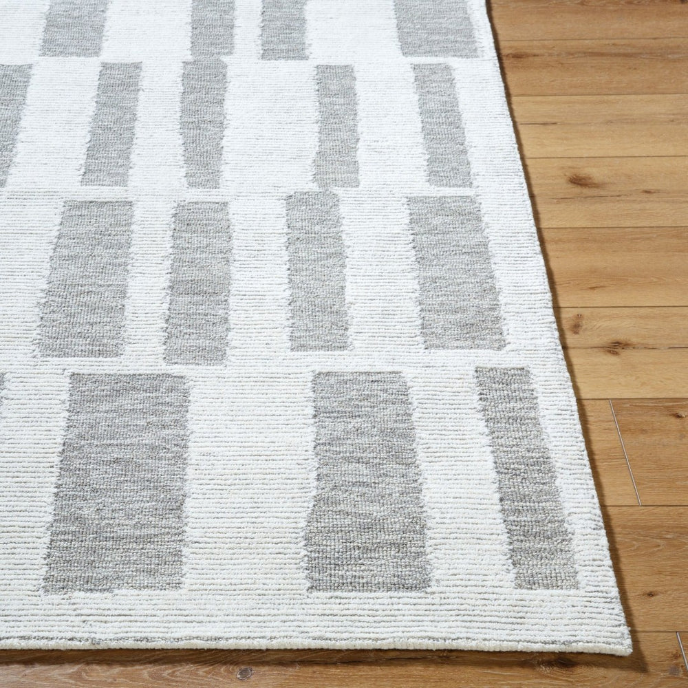 Livabliss Bianca Hand Tufted Wool Accent Rug Plush Medium Pile for Entryway or Bedside Ivory, Stone Gr 9' x 12' BNC2303-912