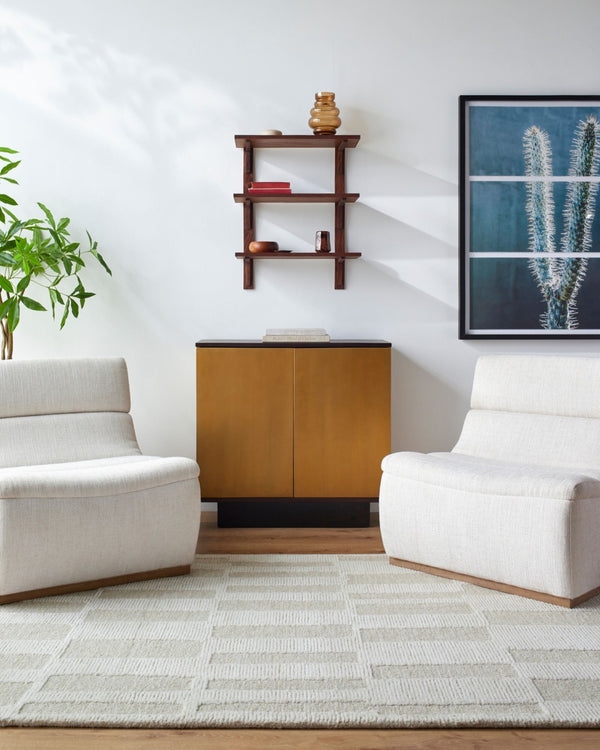 Livabliss Bianca Hand Tufted Wool Accent Rug Soft Medium Pile for Entryways and Small Spaces Ivory, Sandston 9' x 12' BNC2304-912