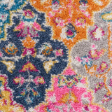 Nourison Passion PSN21 Machine Made Power-loomed No Border Indoor Only Bohemian Vintage Rug Multicolor, Multicolor 100% Polypropylene 99446717337