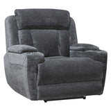 Parker House Parker Living Dalton - Lucky Charcoal Power Recliner Lucky Charcoal 100% Polyester (S) MDAL#812PH-LCH