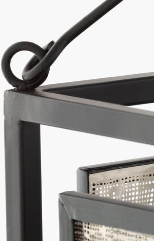 Surya Brynlee Pendant Light - 29"L X 18"W X 18"H - Handcrafted Global Elegance For Eclectic Home Décor Fixture, Black Iron Bnl-002