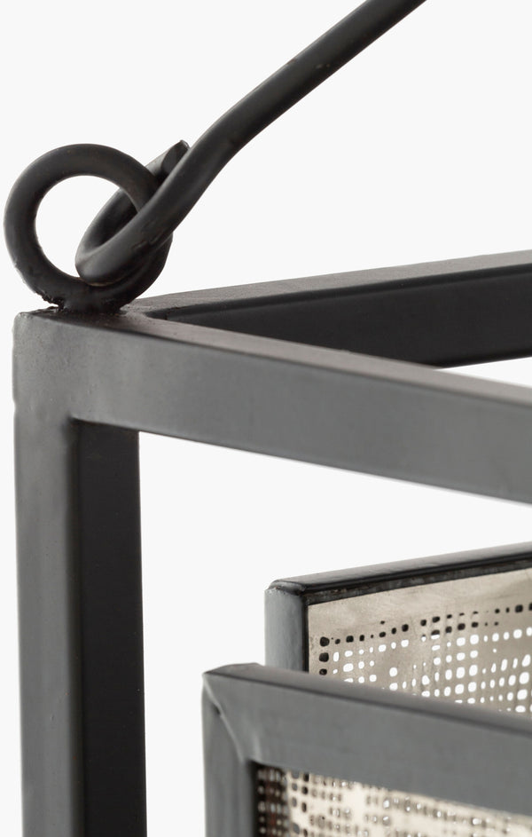 Surya Brynlee Pendant Light - 29"L X 18"W X 18"H - Handcrafted Global Elegance For Eclectic Home Décor Fixture, Black Iron Bnl-002