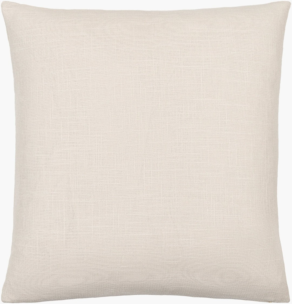 Livabliss Brandon Cotton Woven Square Accent Pillow Handcrafted Minimalist Angular Pattern Sofa Bed BNN001-2020D