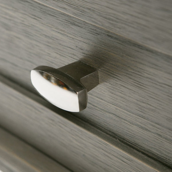 English Elm Warm Shaker Solid Wood 20" End Table In Farmhouse Grey – Versatile Storage For Modern & Traditional Spaces B136P159704-GIGA