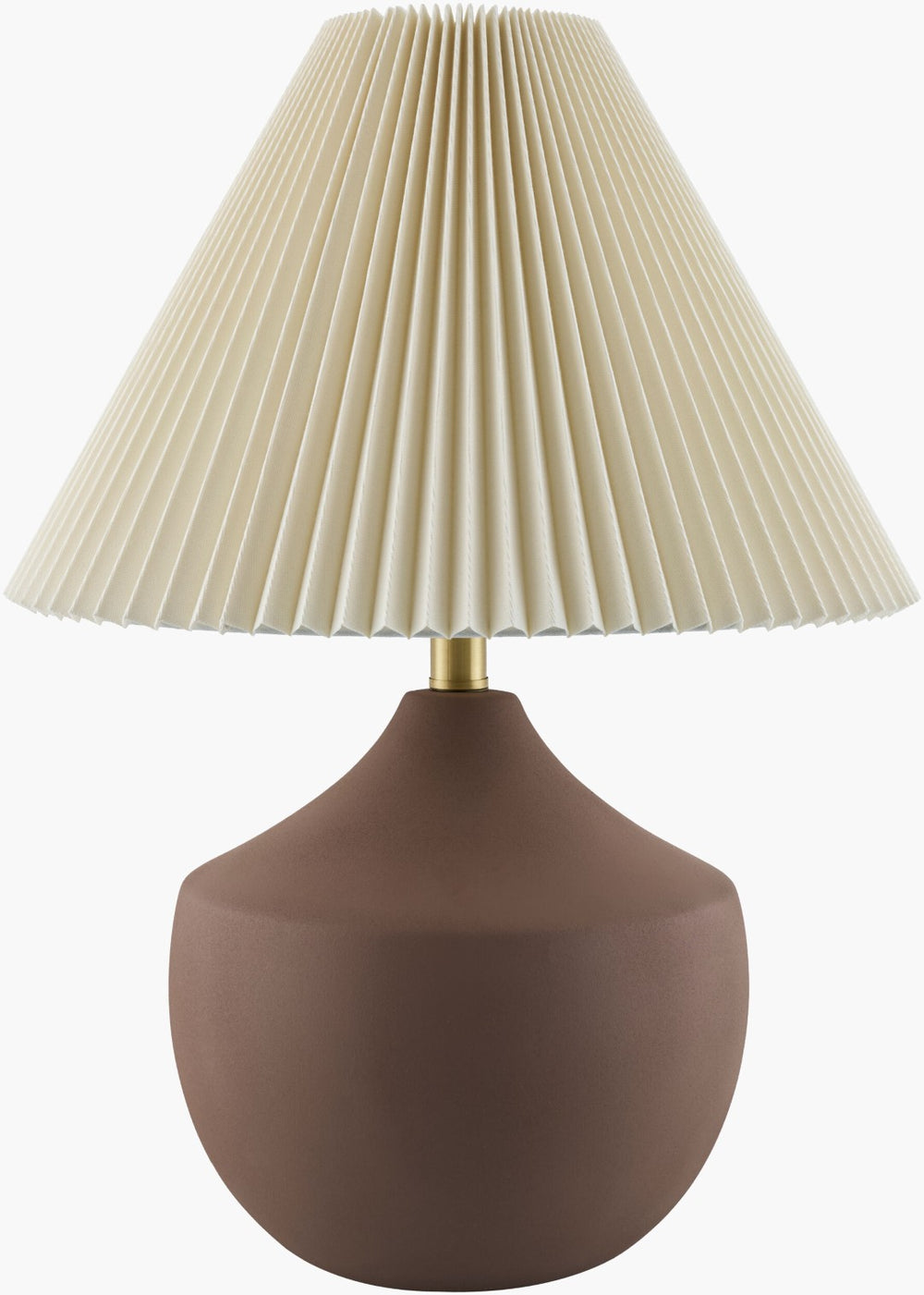 Livabliss Benson Artisan Ceramic Table Lamp with Linen Shade for Rustic or Industrial Decor BNS-006