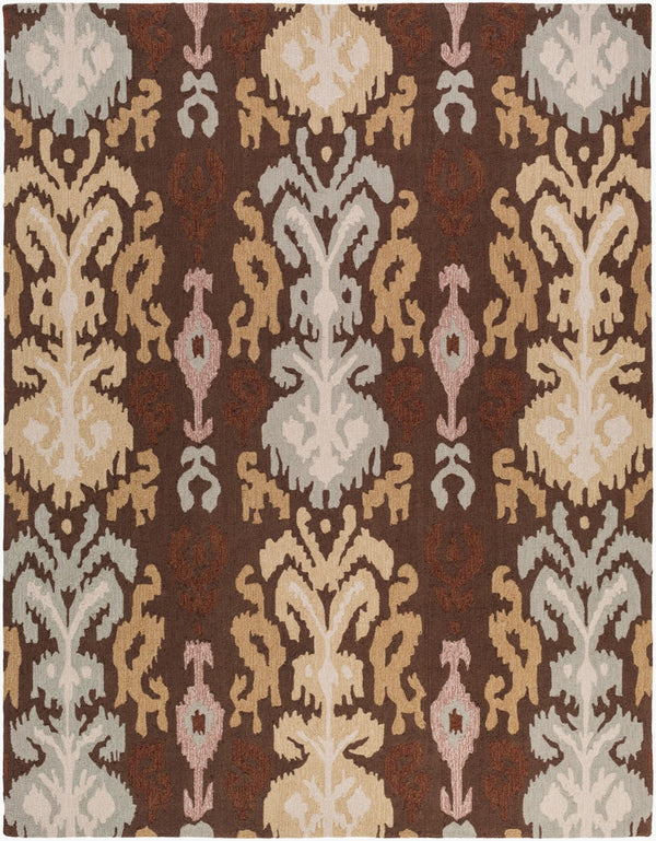 Surya Brentwood 2'6" X 4' Handmade Rug - Elegant Global-inspired Design, Durable, Eco-friendly & Easy Care Tan Polyester Bnt7673-810
