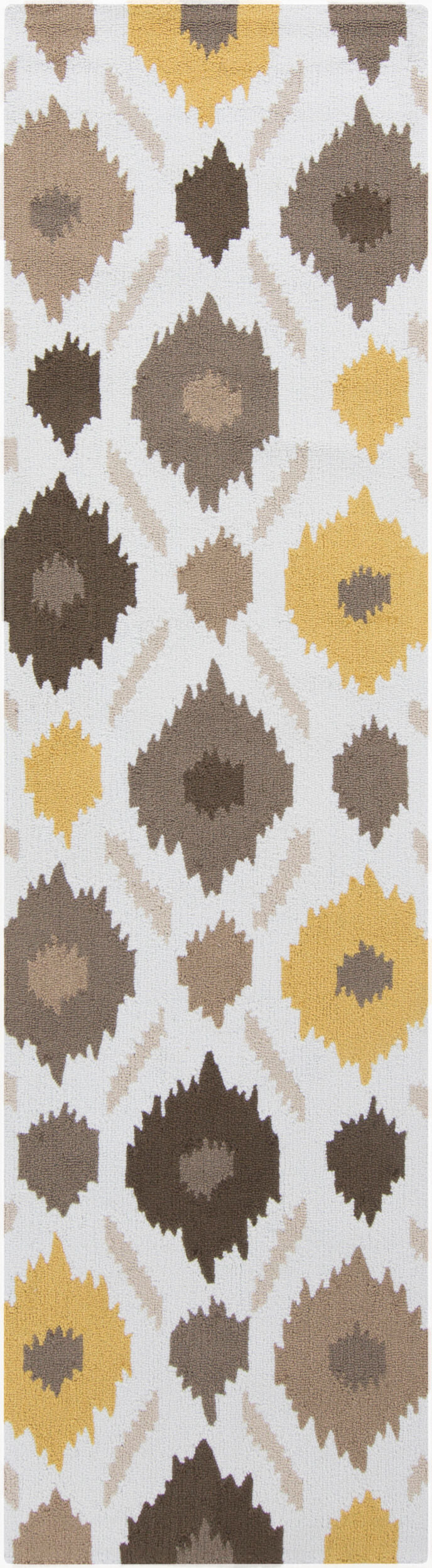 Surya Brentwood 2'6" X 4' Handmade Rug - Elegant Global-inspired Design, Durable, Eco-friendly & Easy Care Ivory Polyester Bnt7676-238