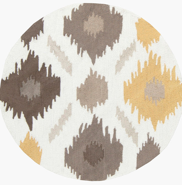 Surya Brentwood 2'6" X 4' Handmade Rug - Elegant Global-inspired Design, Durable, Eco-friendly & Easy Care Ivory Polyester Bnt7676-4rd