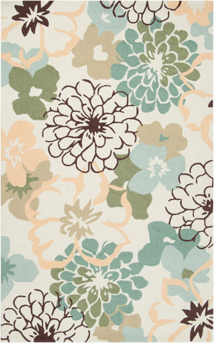 Surya Brentwood 2'6" X 4' Handmade Rug - Elegant Global-inspired Design, Durable, Eco-friendly & Easy Care Ivory Polyester Bnt7692-6rd