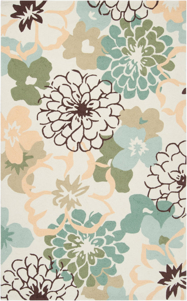 Surya Brentwood 2'6" X 4' Handmade Rug - Elegant Global-inspired Design, Durable, Eco-friendly & Easy Care Ivory Polyester Bnt7692-6rd