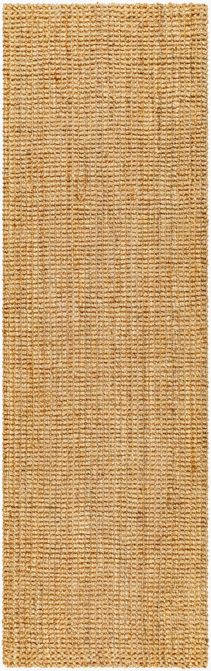Livabliss Calla Handwoven Jute Flatweave Area Rug Organic Cottage Farmhouse Living Room Floor Tan, Beige 2'6" x 8' BOAC2300-268