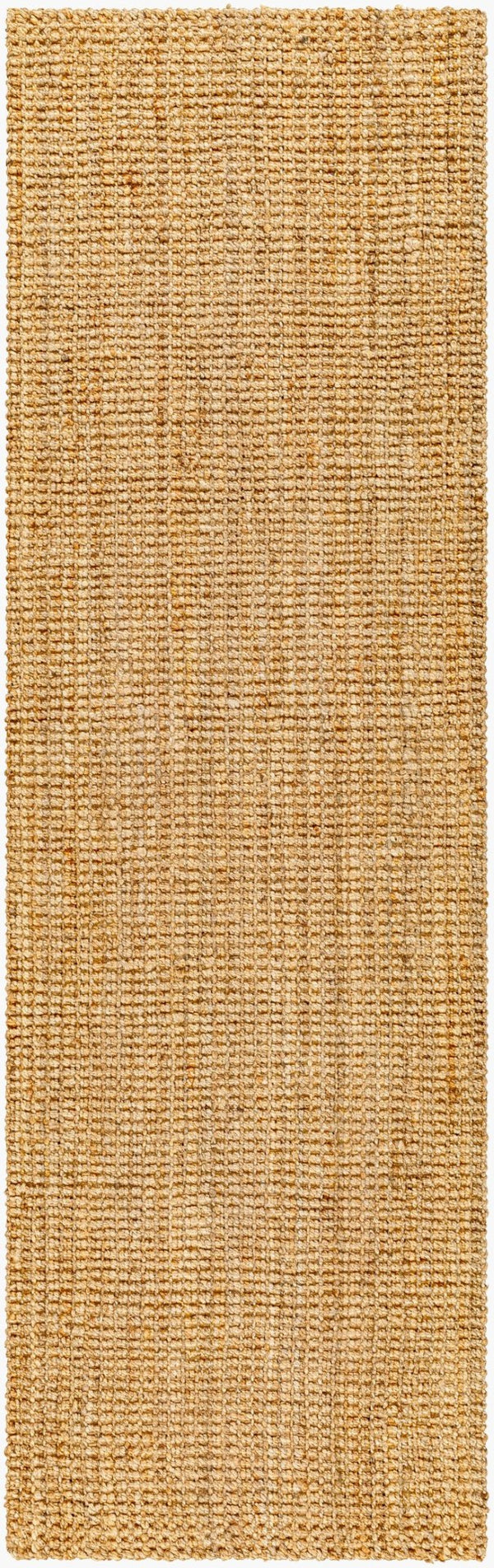 Livabliss Calla Handwoven Jute Flatweave Area Rug Organic Cottage Farmhouse Living Room Floor Tan, Beige 2'6" x 8' BOAC2300-268