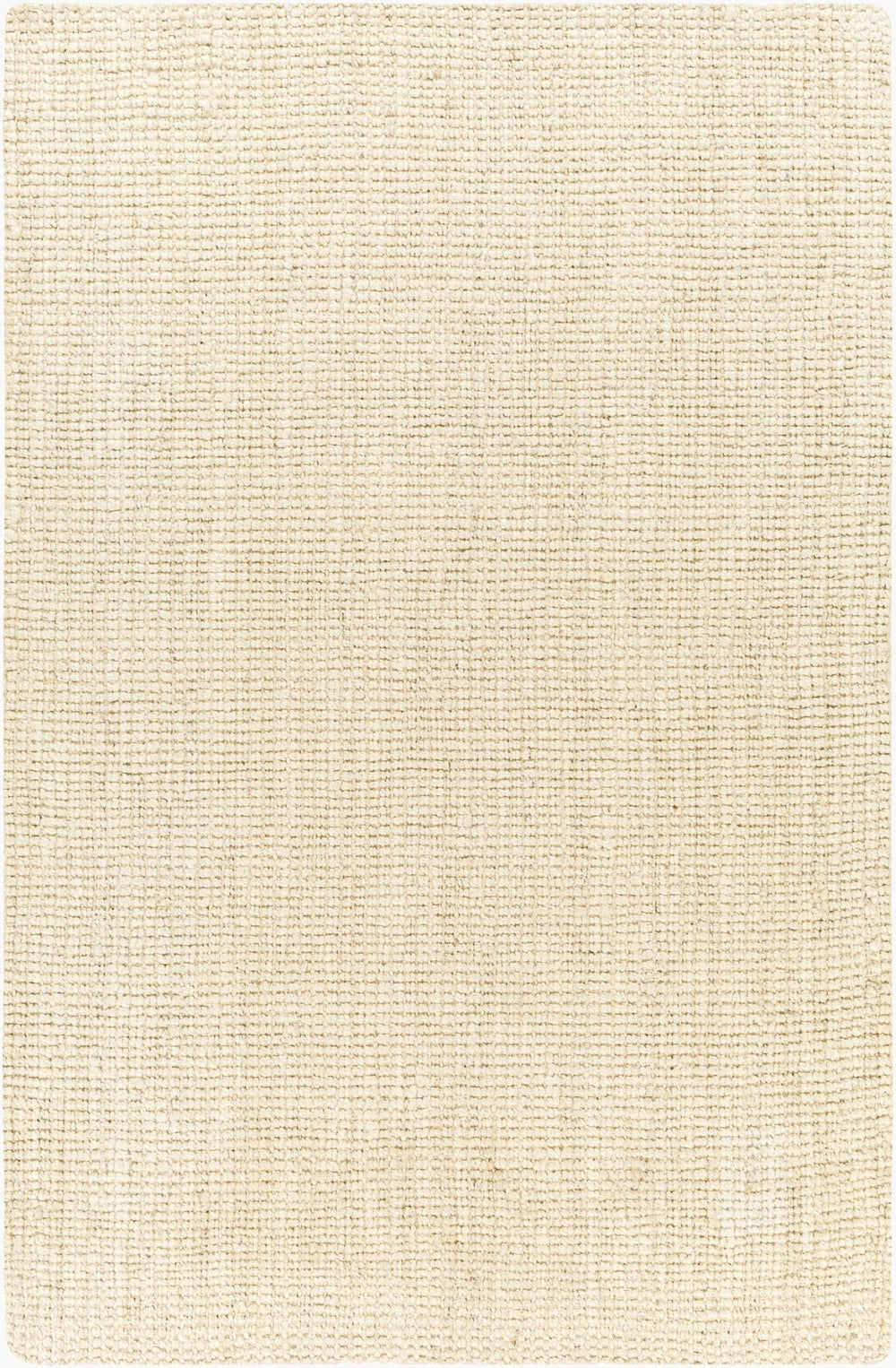 Livabliss Calla Handwoven Jute Flatweave Area Rug for Farmhouse Coastal and Cottage Living Spaces Butter 6' x 9' BOAC2301-69