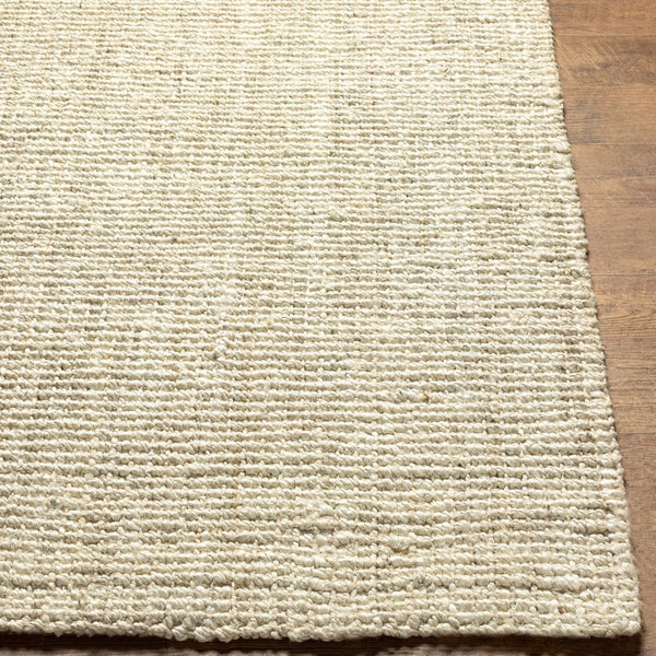 Livabliss Calla Handwoven Jute Flatweave Area Rug for Farmhouse Coastal and Cottage Living Spaces Butter 6' x 9' BOAC2301-69