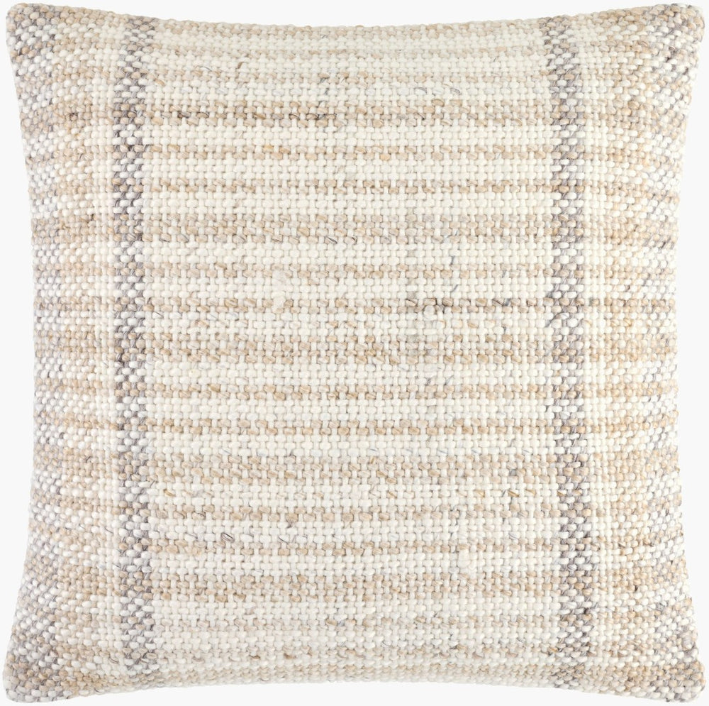 Livabliss Amaya Handcrafted Cotton Square Accent Pillow Artisan Made Soft Sofa Bedroom Throw BOAY001-2222D
