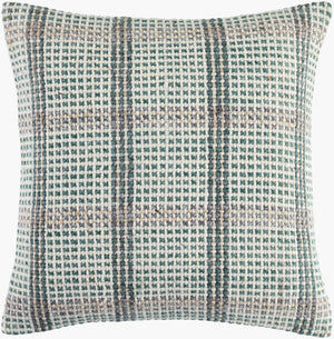 Livabliss Amaya Handcrafted Cotton Accent Pillow Square Sofa Throw India Textile 20 Inch BOAY003-2020P