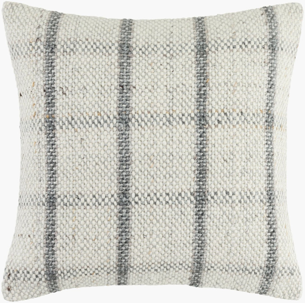 Livabliss Amaya Handwoven Cotton Accent Pillow Artisan Crafted Square Sofa Throw India BOAY004-1818