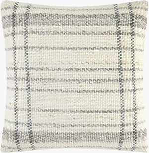 Livabliss Amaya Square Cotton Accent Pillow Artisan Woven Sofa Bed Layering Decor 22 Inch BOAY005-2222