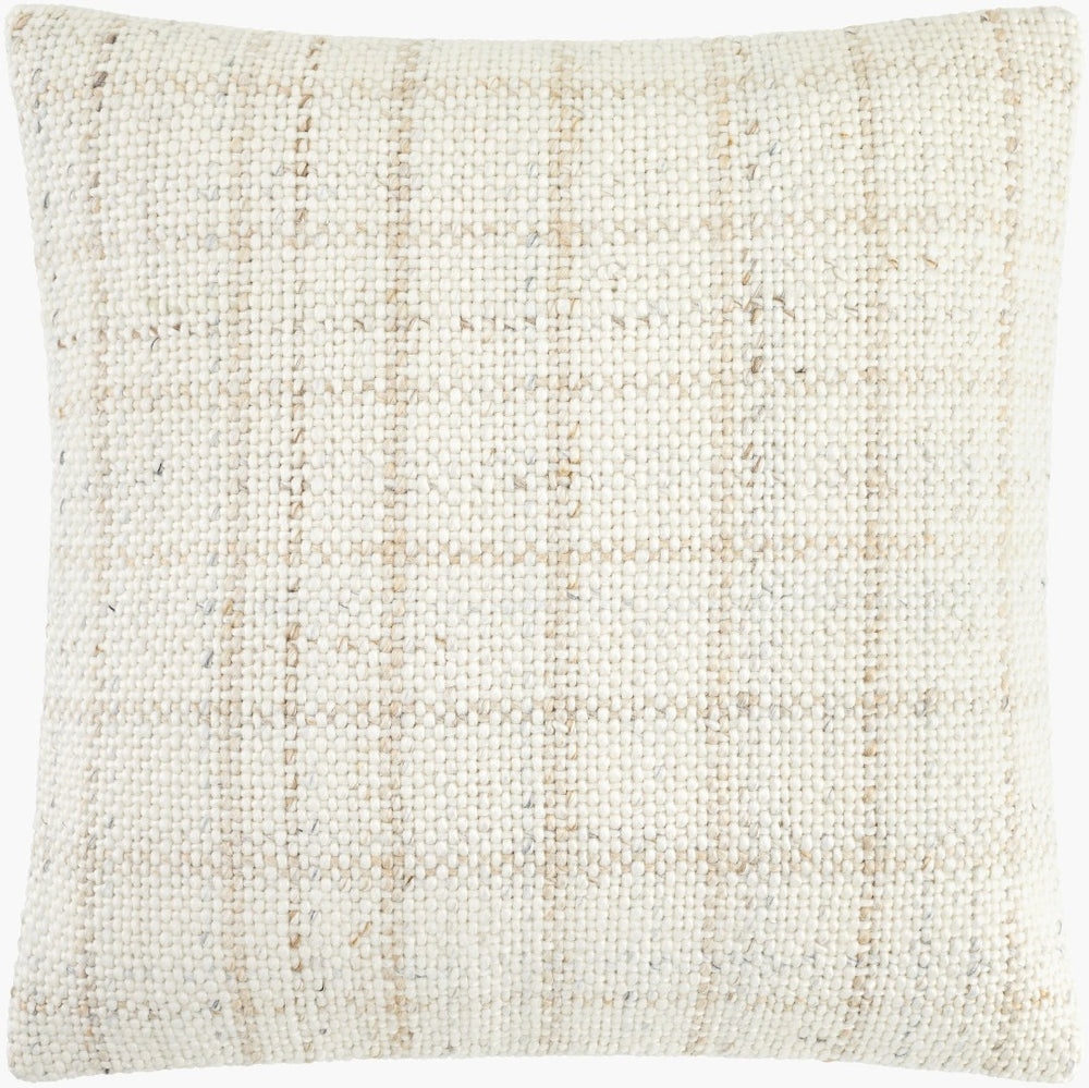 Livabliss Amaya Cotton Woven Square Throw Pillow Artisan Crafted Soft Accent for Sofa or Bed BOAY007-2020P