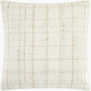 Livabliss Amaya Cotton Woven Square Throw Pillow Artisan Crafted Soft Accent for Sofa or Bed BOAY007-2020P