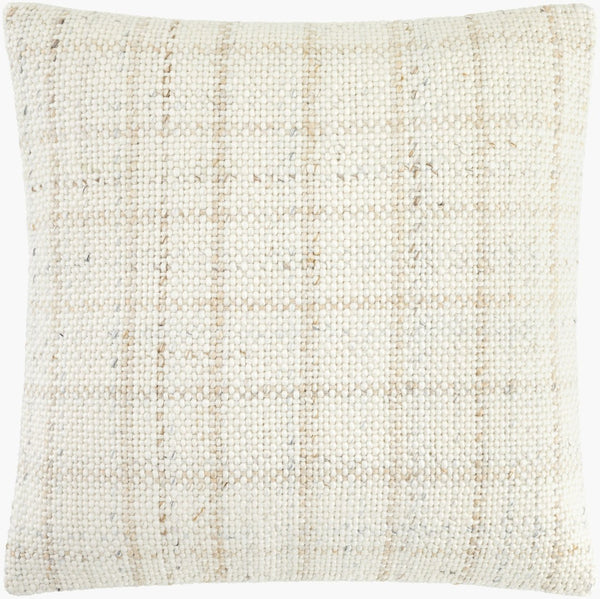Livabliss Amaya Cotton Woven Square Throw Pillow Artisan Crafted Soft Accent for Sofa or Bed BOAY007-2020P