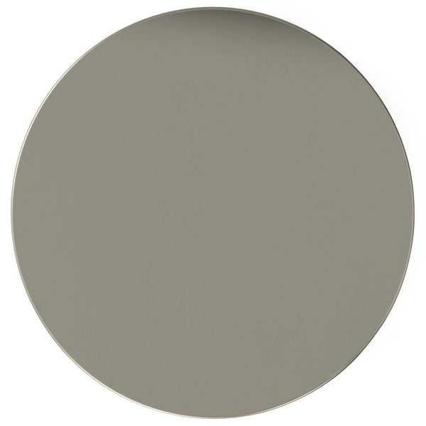 English Elm Curtis - Handcrafted Metal Cylinder Accent Table With Unique Ombre Black & Silver Finish For Style B136P159002