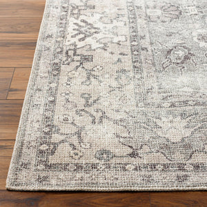 Livabliss Davina Medallion Accent Rug Machine Woven Polyester for Entryway Bedroom or Bath Medium Gray, Ta 9'2" x 12' BOCC2301-9212