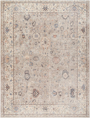 Livabliss Davina Traditional Medallion Polyester Area Rug Machine Woven Accent for Entryway Medium Gray, Li 9'2" x 12' BOCC2302-9212