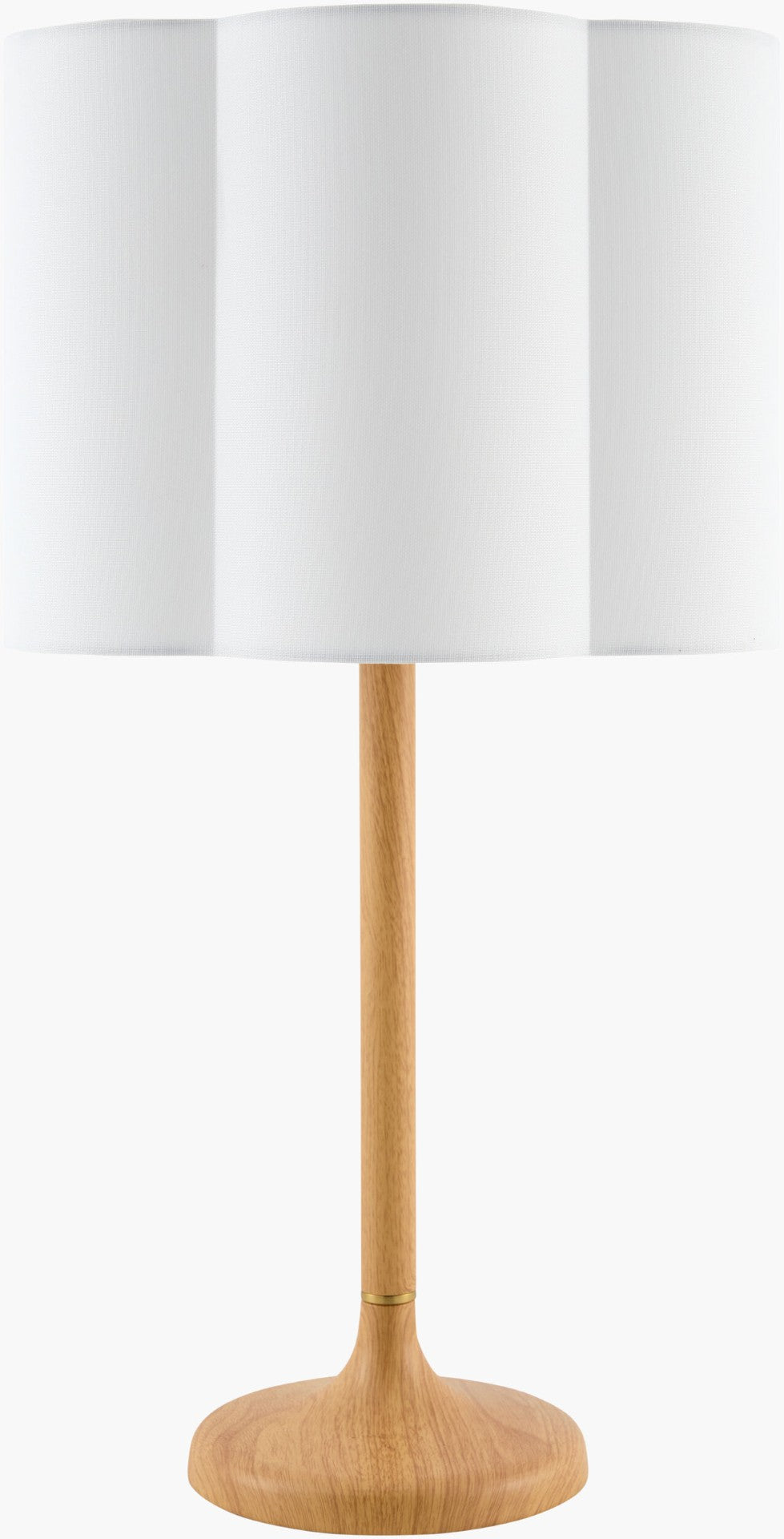 Livabliss Lucera Handcrafted Metal Base Table Lamp with Linen Shade for Living Room Decor BOCR-001