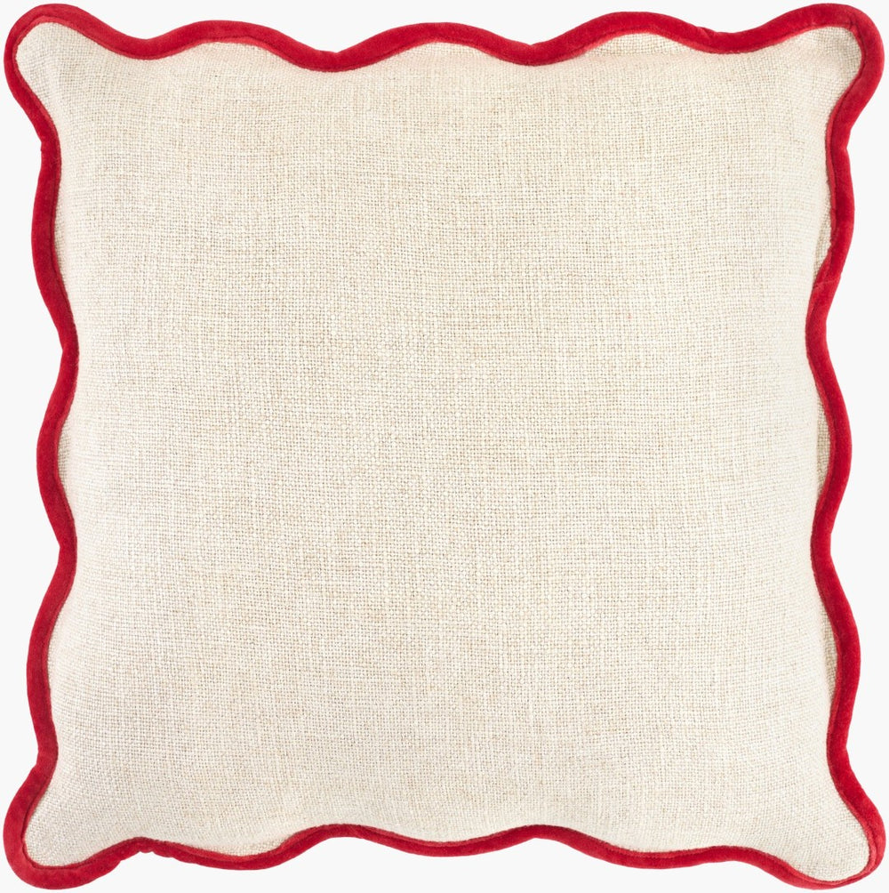 Livabliss Caliza Artisan Cotton Throw Pillow Handcrafted Textured Square Accent for Sofa or Bed BOCZ004-2020P