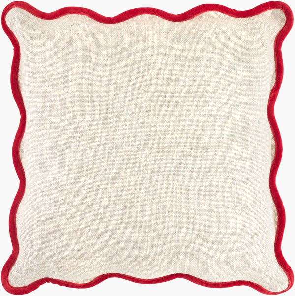 Livabliss Caliza Handcrafted Cotton Textured Square Accent Pillow for Sofas Beds and Chairs BOCZ004-1818D