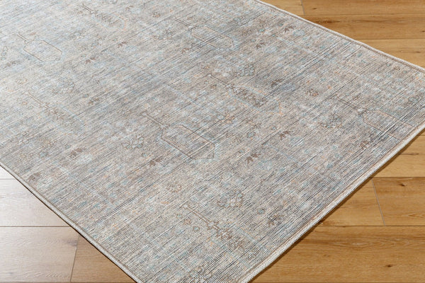 Livabliss Darling Vintage Inspired Runner Rug Machine Woven Turkey Earthy Tones Hallway Entryway Tan, Olive 8'10" x 12' BODA2302-81012
