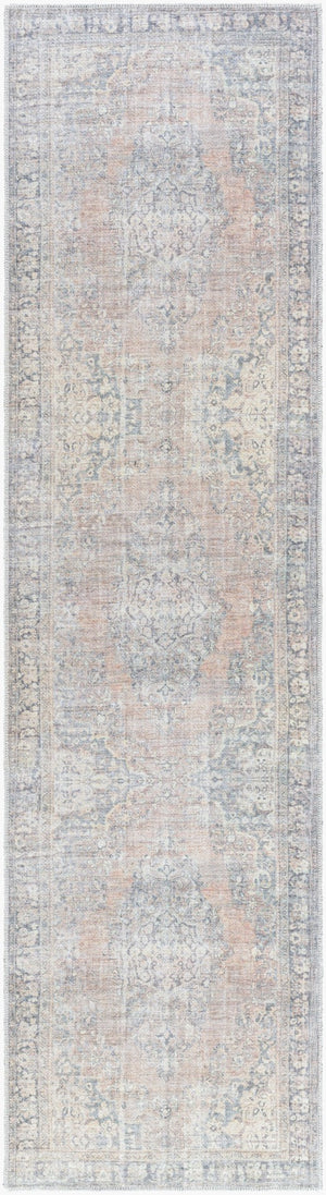 Livabliss Darling Medallion Flatweave Runner Rug Vintage Inspired Polyester for Hallway Entryway Camel, Black 2'7" x 10' BODA2305-2710