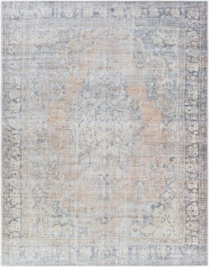 Livabliss Darling Medallion Flatweave Runner Rug Vintage Inspired Polyester for Hallway Entryway Camel, Black 7'7" x 9'6" BODA2305-7796