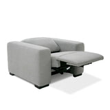 VIG Furniture Divani Casa Bode - Modern Grey Fabric Recliner Chair VGMB-R211-P1-CHR-M31