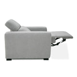 VIG Furniture Divani Casa Bode - Modern Grey Fabric Recliner Chair VGMB-R211-P1-CHR-M31