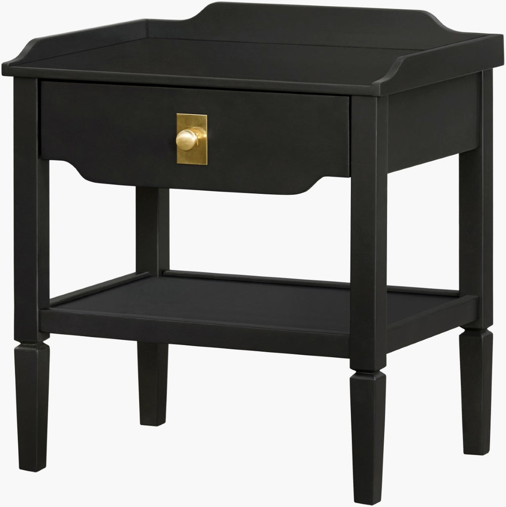 Livabliss Doheny Rubberwood End Table with Mdf Top Traditional Style Living Room Side Piece BODH001-242218
