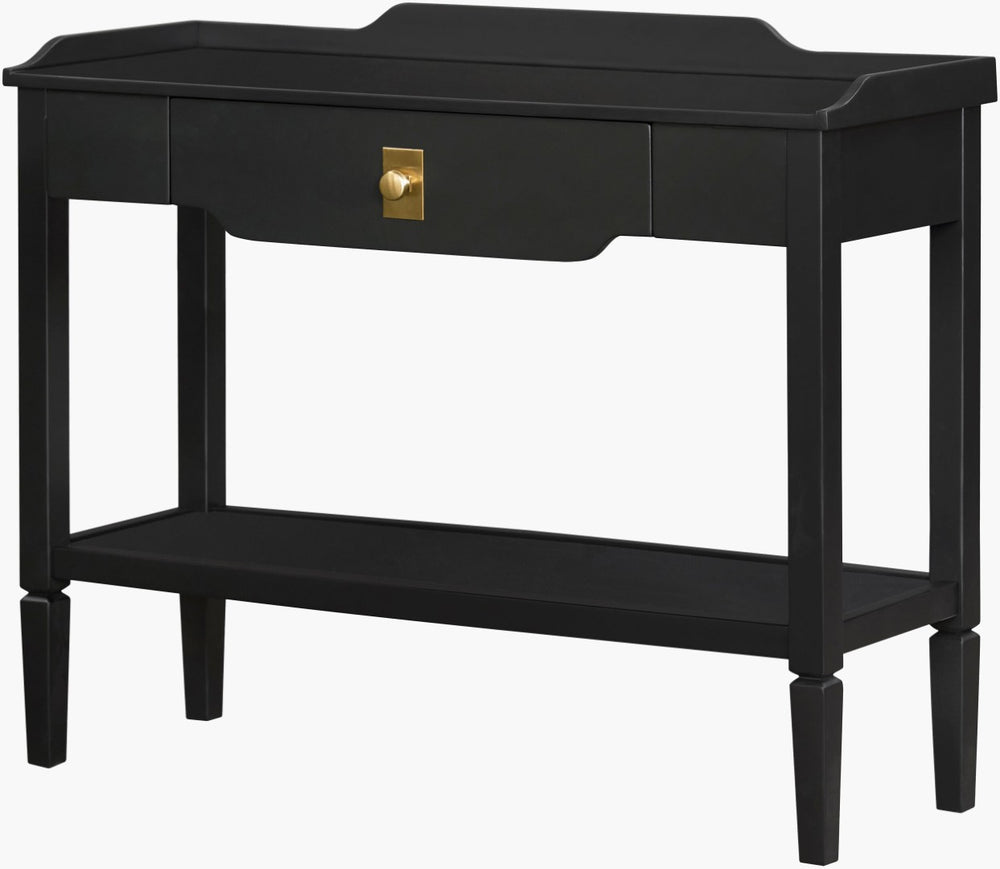 Livabliss Doheny Slim Rubberwood Console Table Entryway Hallway Accent with Traditional Style BODH005-334014