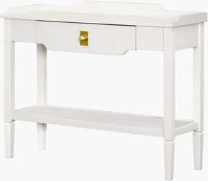 Livabliss Doheny Slim Rubberwood Console Table Entryway Hallway Accent with Mdf Top BODH006-334014