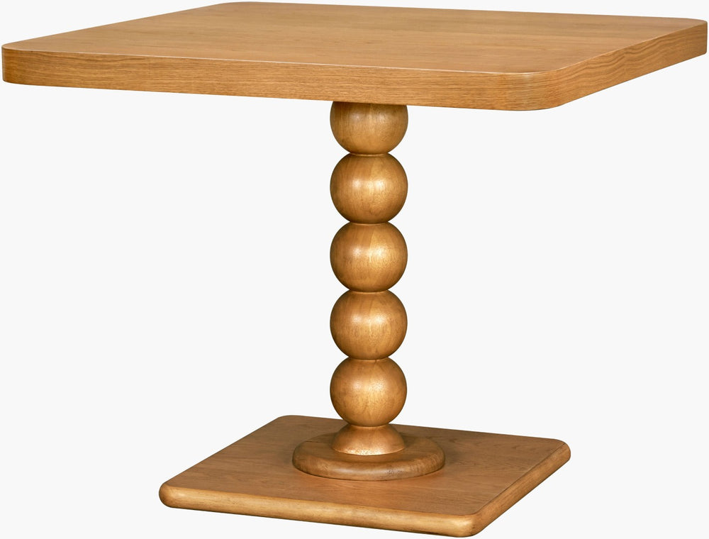 Livabliss Del Ray Square Ash Veneer Dining Table Solid Rubberwood Base Contemporary Kitchen BODL001-303636