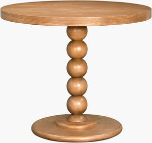 Livabliss Del Ray Square Ash Veneer Dining Table Rubberwood Base for Cozy Nook Spaces BODL002-303636