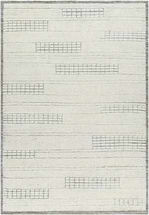 Davey BODV-2300 9' x 12' Handmade Rug BODV2300-912  Light Beige Surya