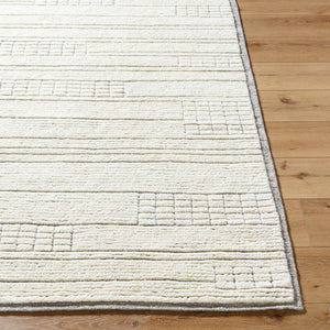 Davey BODV-2300 9' x 12' Handmade Rug BODV2300-912  Light Beige Surya