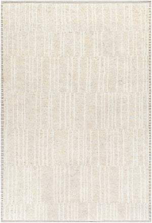 Davey BODV-2301 9' x 12' Handmade Rug BODV2301-912  Beige, Black Surya